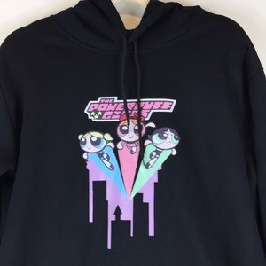 Power Puff Girls Black hoodie